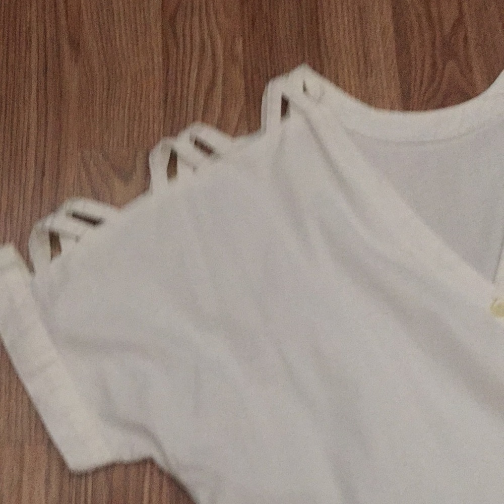 White Cotton House Dress - image 2